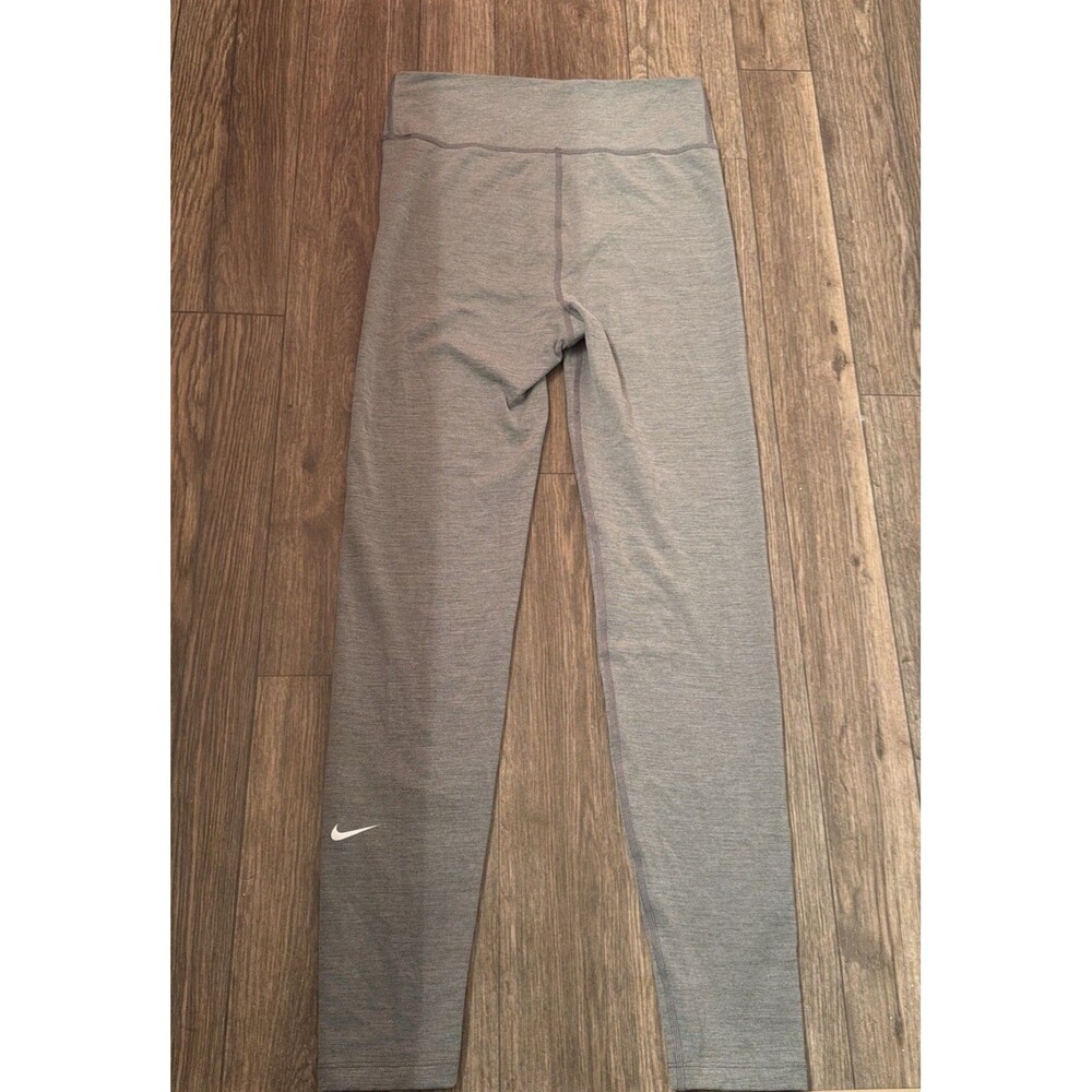 Nike One Dri-FIT High-Rise Leggings XL Extra Large Heather Gray Grey